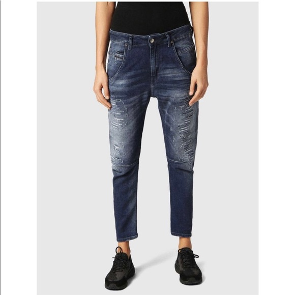 DIESEL FAYZA NE Women Joggers Jean - Picture 3 of 3